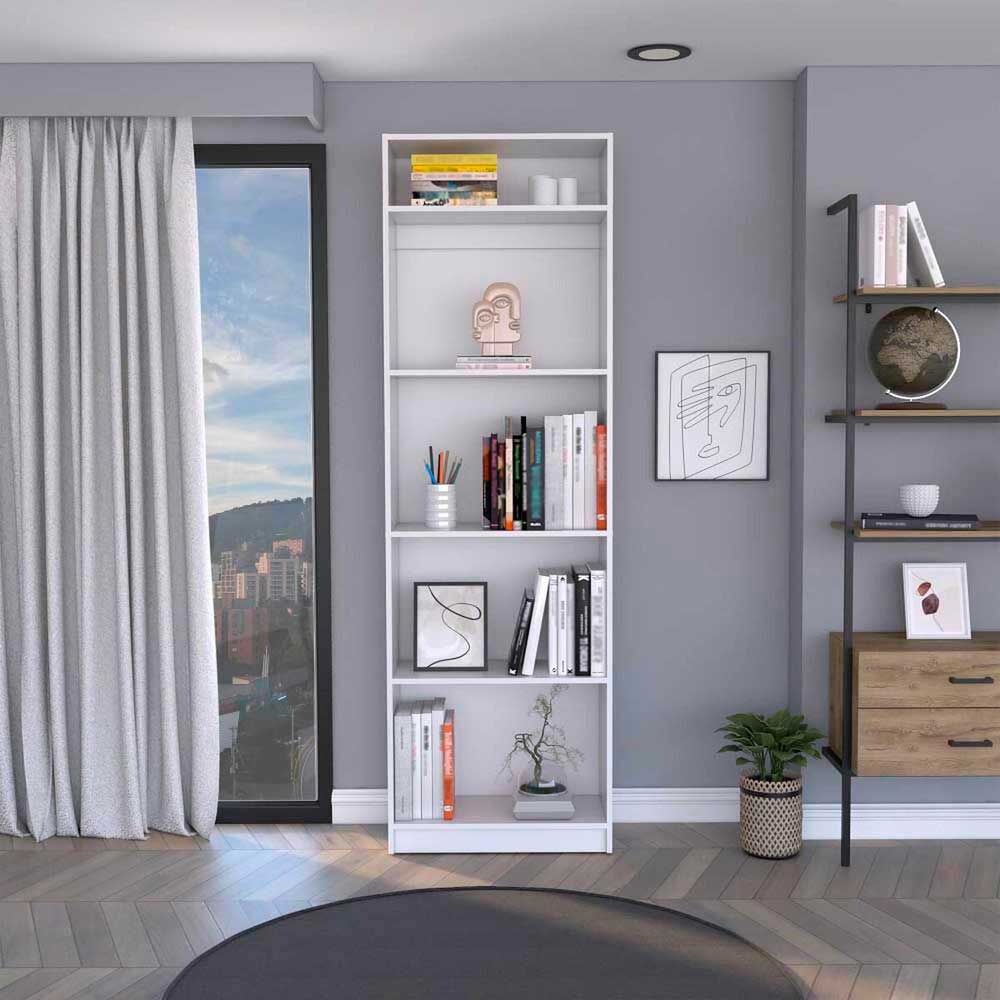 Estante 4 Repisas + Complemento TuHome Home Blanco