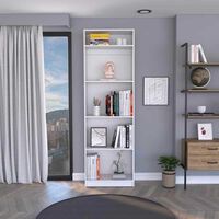 Estante 4 Repisas + Complemento TuHome Home Blanco