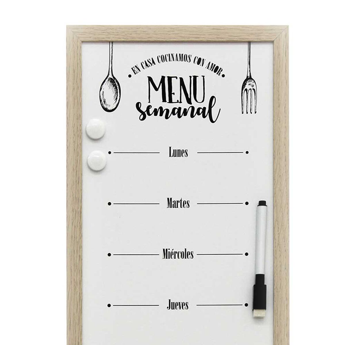 Pizarra Plástico Vgo Kitchen 20 x 50 cm Natural