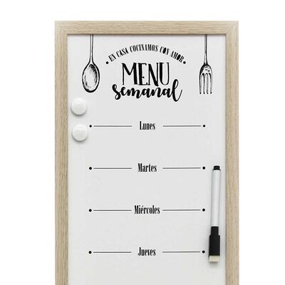 Imagen 2 del producto Pizarra Plástico Vgo Kitchen 20 x 50 cm Natural