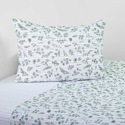 Juego de S&aacute;banas Cannon 1,5 Plazas Pradela 200 Hilos Blanco