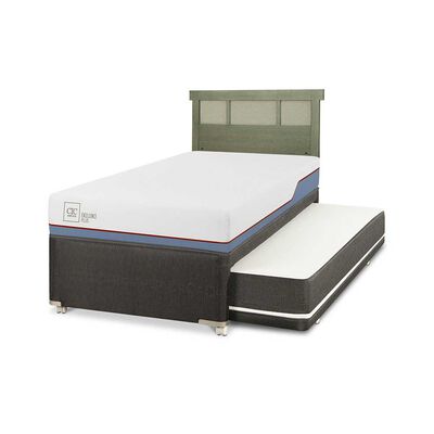 Imagen 2 del producto Cama Nido CIC 1,5 Plazas Excellence Plus + Respaldo Dublin Olivo