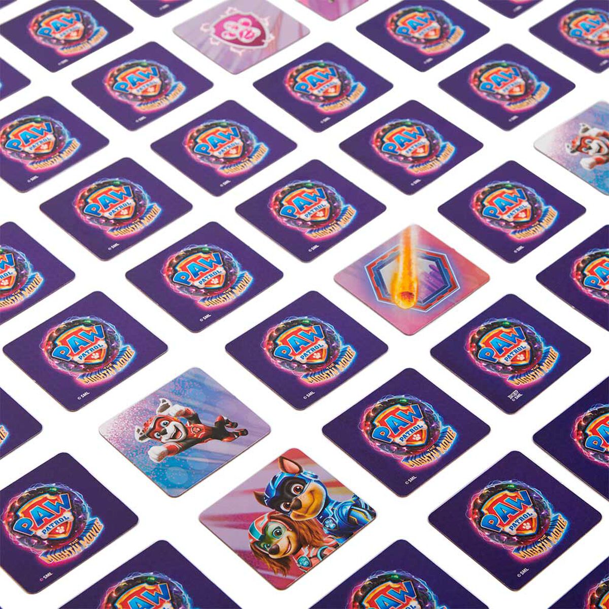 Memorice Paw Patrol Mighty 72 Piezas