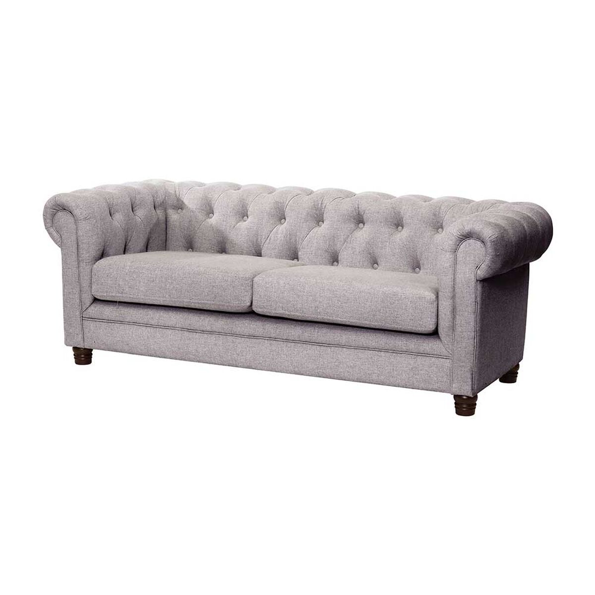 Sofá Latam Home Florencia 3 Cuerpos Gris Claro