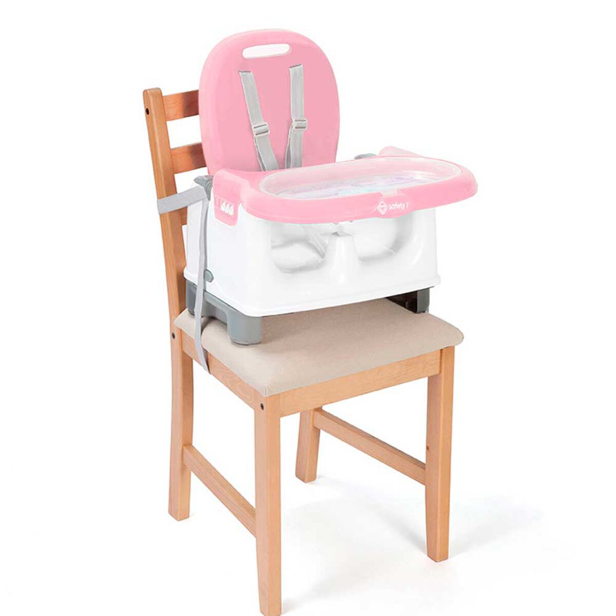 Silla Comer Booster Mila Pink Safety 1St