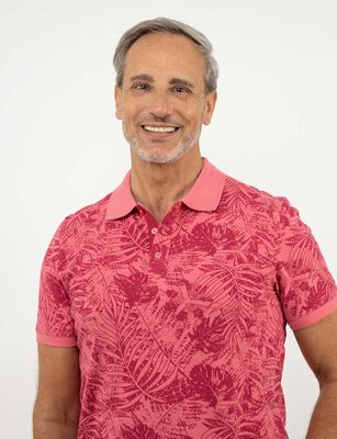 Imagen 2 del producto Polera Piqué Manga Corta Hombre Portman Club Celeste, Coral, Navy, Negro, Verde