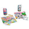 Set de 2 Puzzles en Gatitubos 48 Piezas Gabby y la Casa de Muñecas