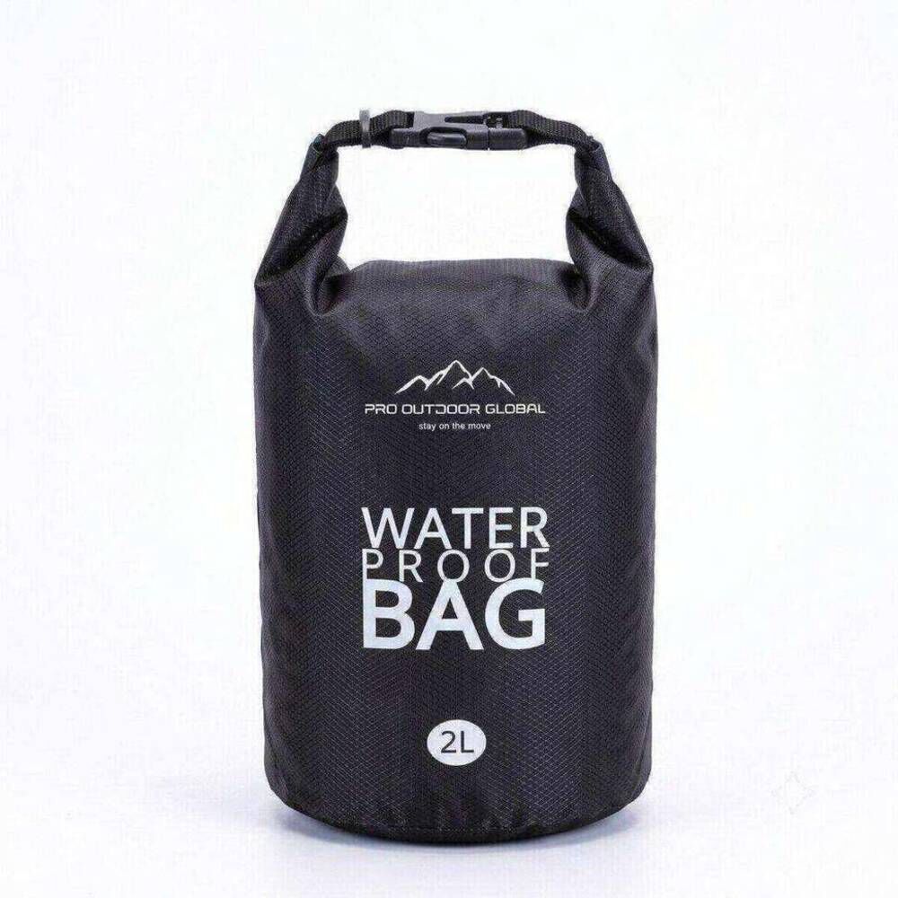 Bolso Impermeable Flotante Outdoor 2L Negra Pro Outdoor