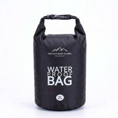 Bolso Impermeable Flotante Outdoor 2L Negra Pro Outdoor