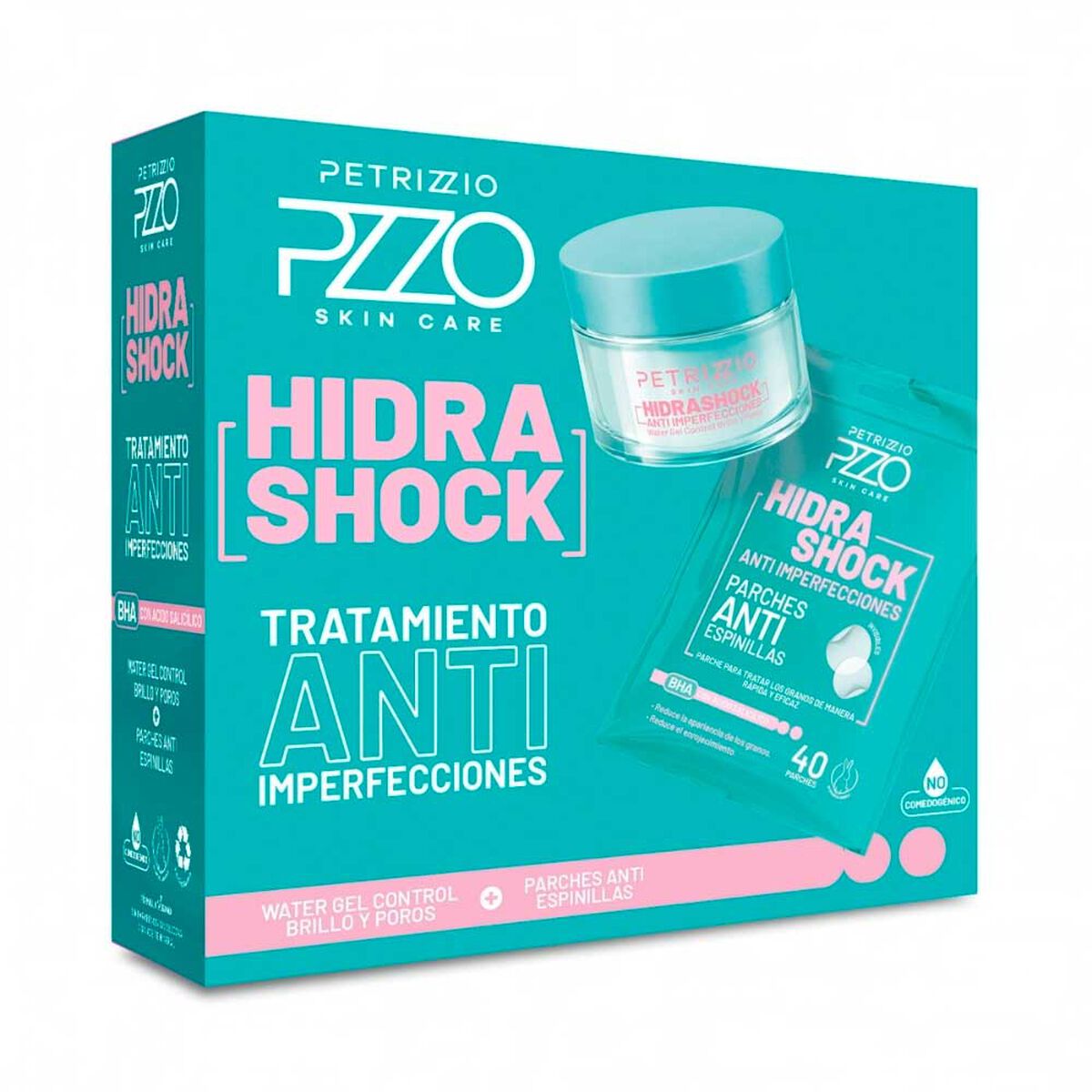 Set Tratamiento Anti Imperfecciones Crema + Parches Petrizzio