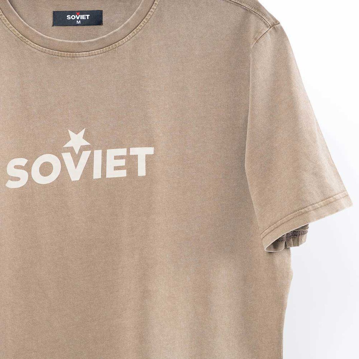 Polera Algod&oacute;n Manga Corta Hombre Soviet