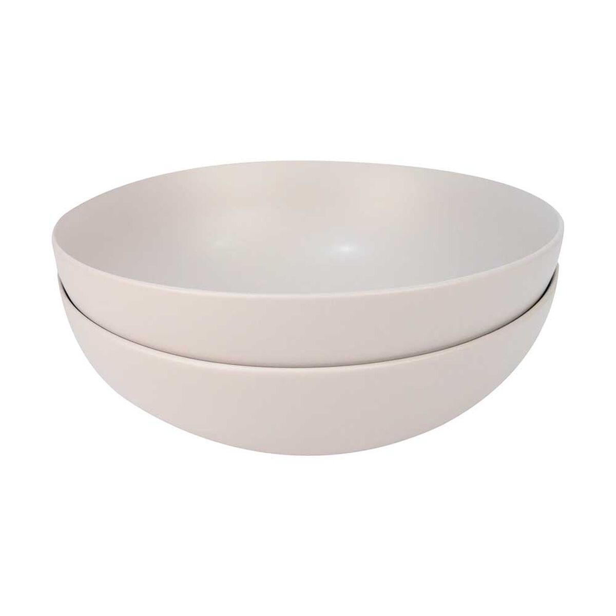 Set 2 Bowls Ensalada Doral Porto Servo Blanco
