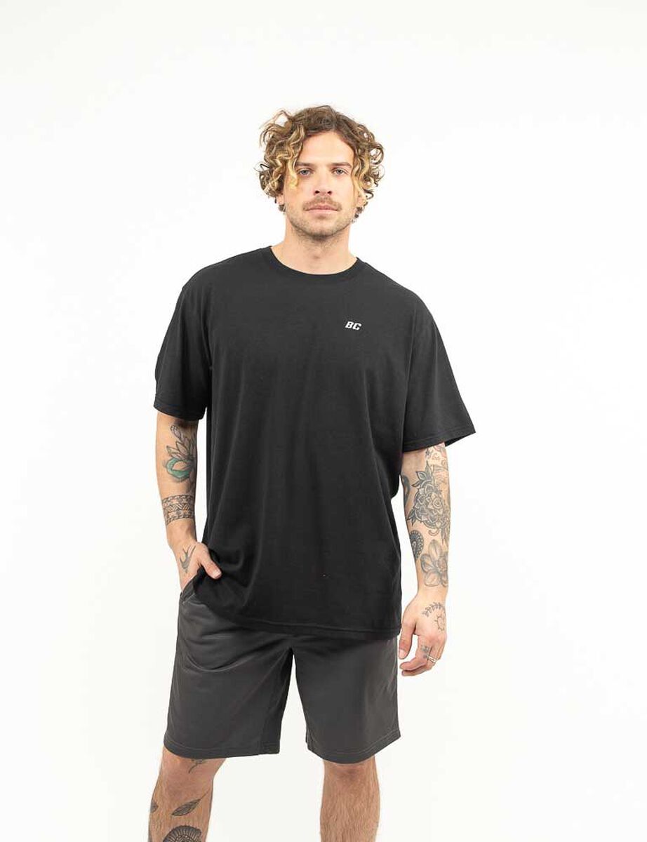Polera Deportiva Hombre Black County