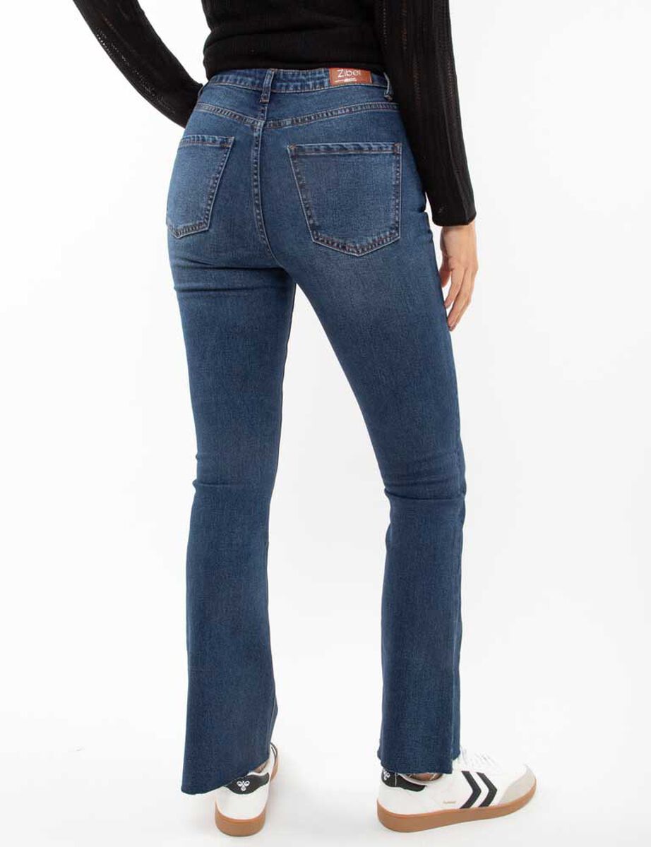 Jeans Flare Mujer Zibel