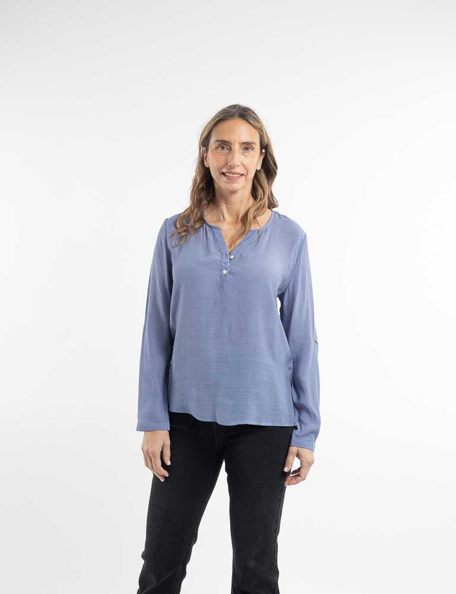 Blusa Manga Larga Mujer Portman Club