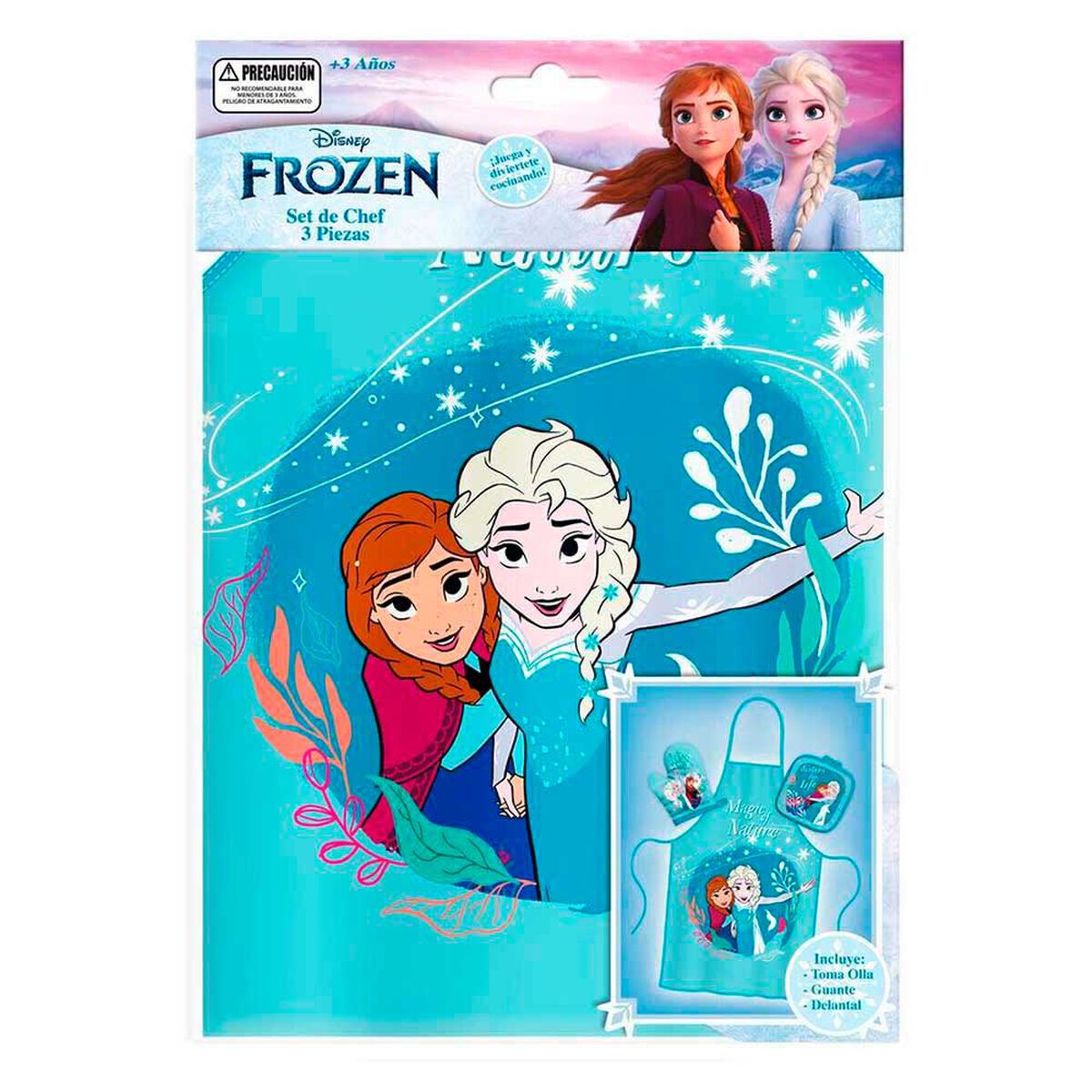 Set de Chef 3 Piezas Frozen Disney