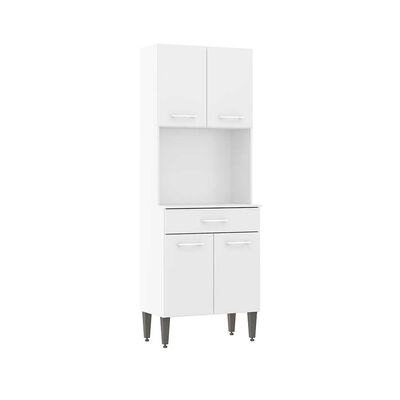 Kit Cocina Di Poretti Leia 4 Puertas 1 Cajon Blanco