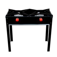 Anafe Ticgas Ecónomico 2 Quemadores Bajo Glp