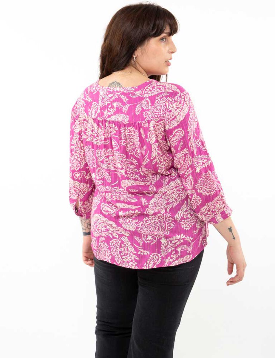 Blusa Manga 3/4 Mujer Extralindas