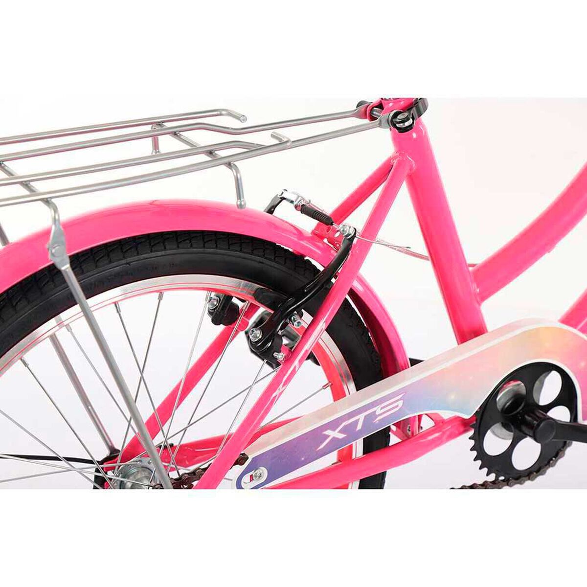 Bicicleta Infantil Aro 20 Rosada Xts