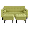 Sofá Retro 3 Cuerpos + 2 Pouf