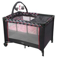 Cuna Corral Pack & Play Bebe Sleep II Plegable con Movil Rosa Bebesit