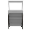 Mueble Microondas TuHome Italia Wengue Blanco