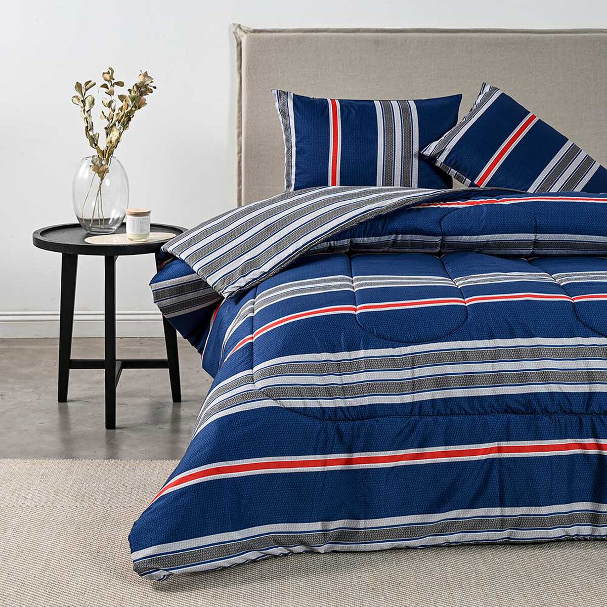 Cubrecama American Family 2 Plazas Marino