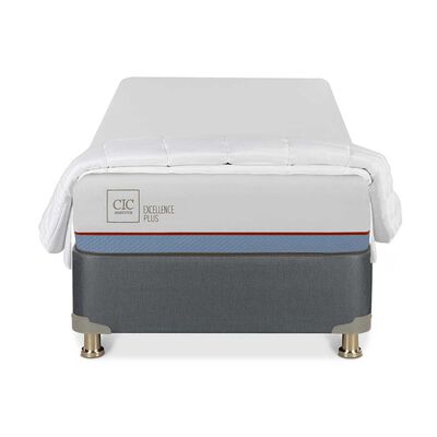 Cama Americana CIC 1 Plaza Excellence Plus + Plumón