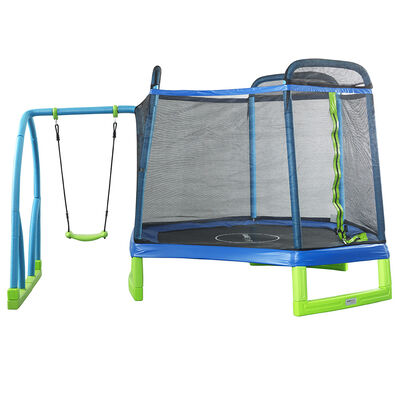 Cama Elástica Unisex Gamepower Mi Primer Trampolín y Columpio