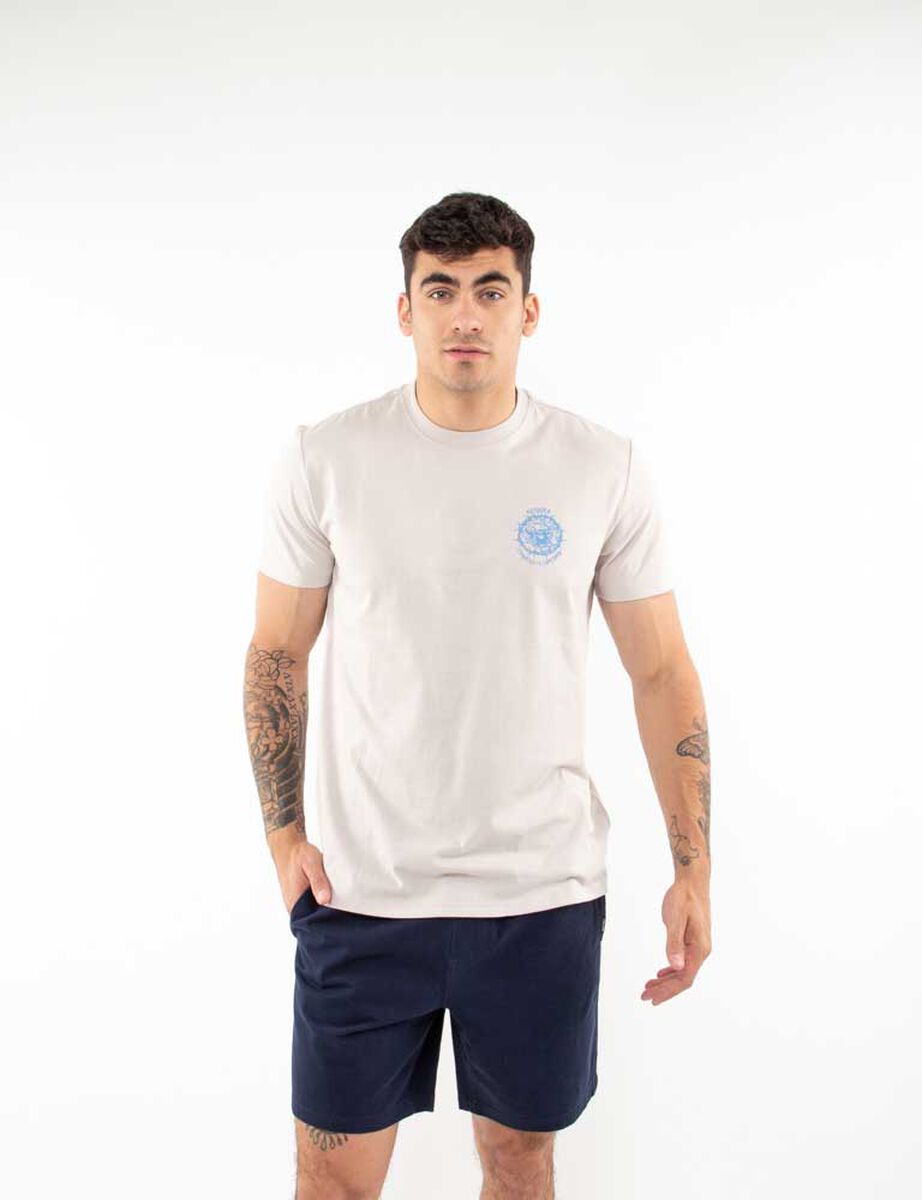 Polera Con Estampado Hombre Circa