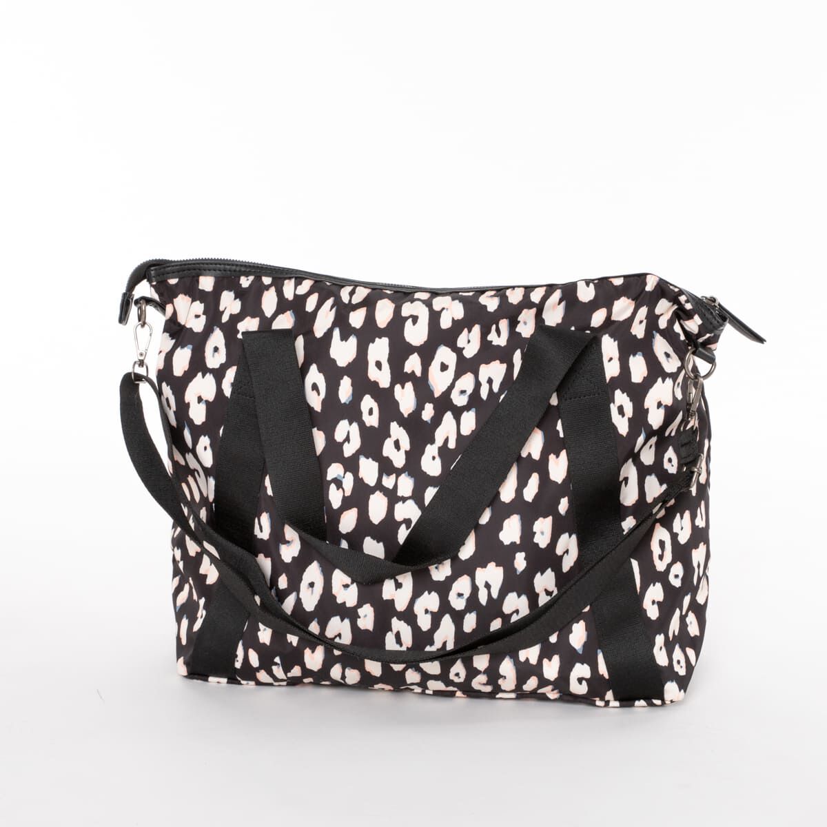 Bolso Cross Bag Mujer Negro Microfibra Zibel