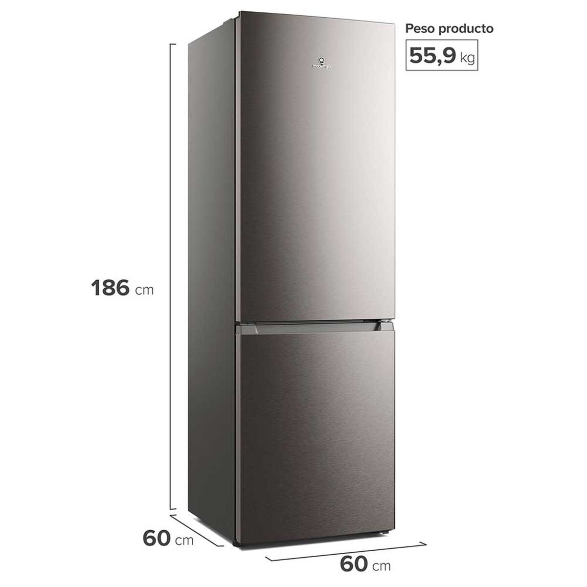 Refrigerador No Frost Mademsa MI60S 285 lts.