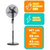 Ventilador de Pedestal Mademsa SFM2