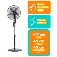 Ventilador de Pedestal Mademsa SFM2