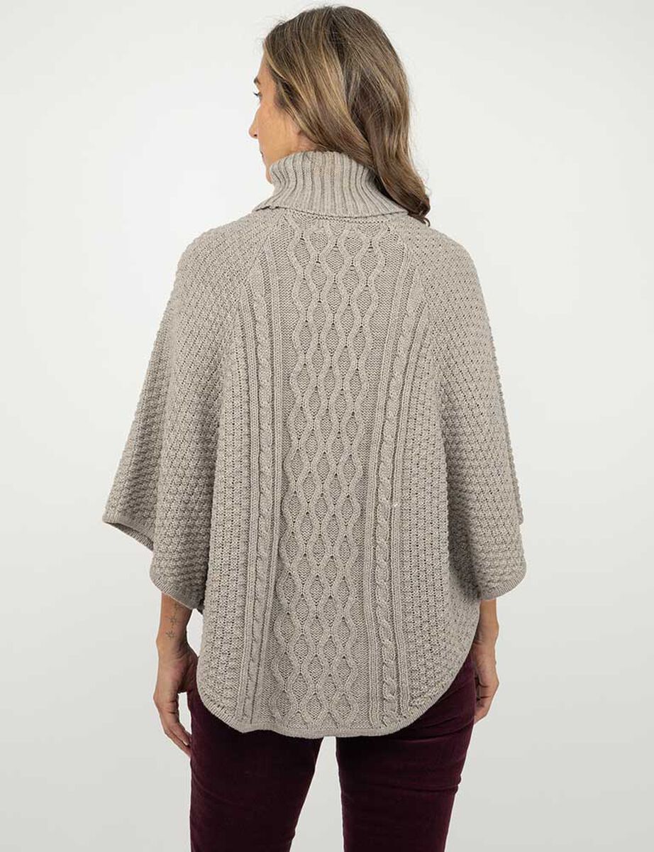 Sweater Poncho Mujer Portman Club
