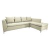 Sofá Seccional Derecho Deco Class Imperio 3 Cuerpos Beige