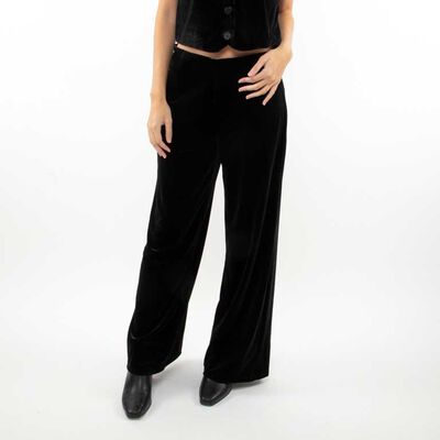 Pantalón Terciopelo Plush Mujer Zibel