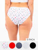 Pack 5 Calzones Bikinis Mujer Tommy Hilfiger