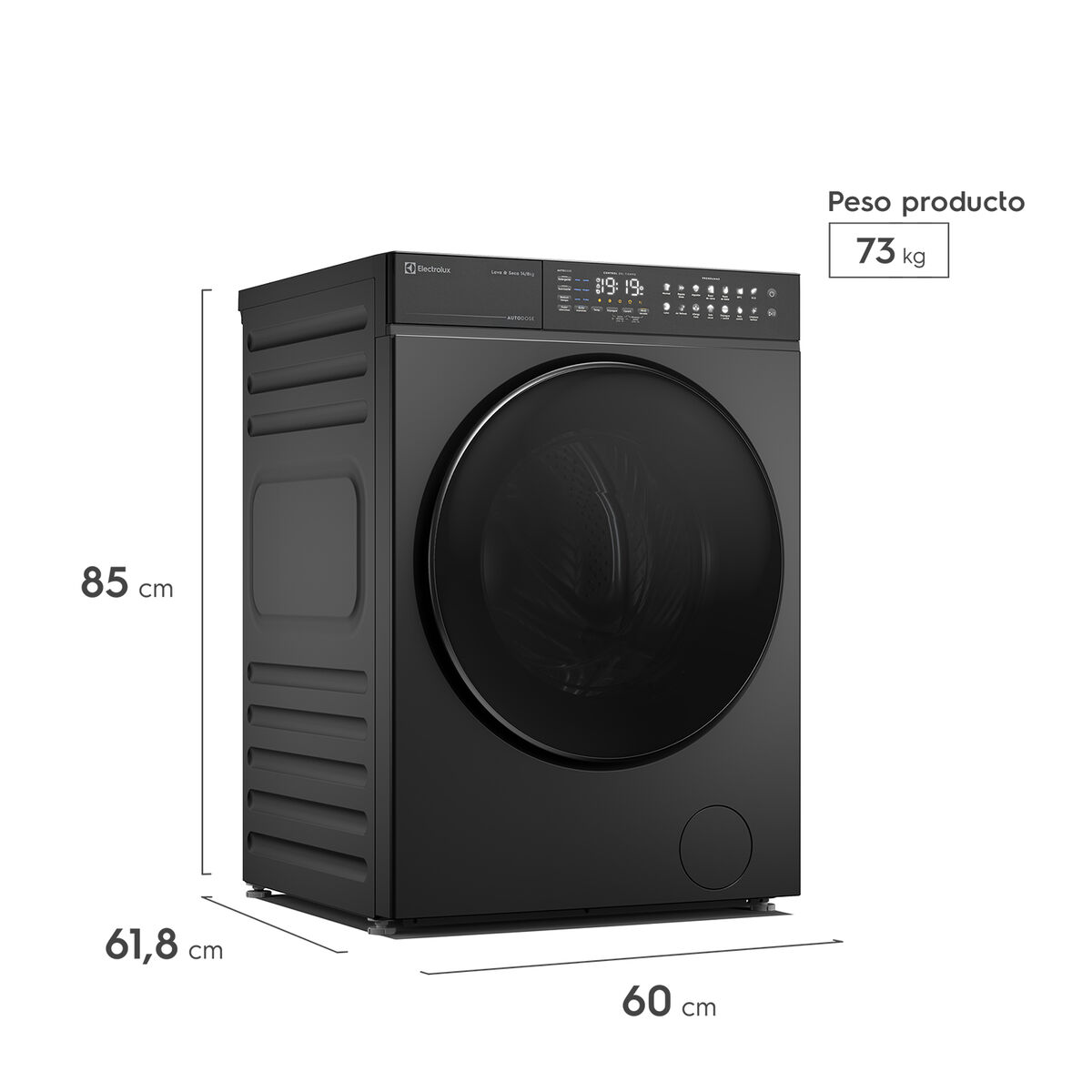 Lavadora Secadora Electrolux FLWD12AU 14 Kg Onix