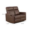 Juego de Living Reclinable CIC Asturias 3C+2C Caf&eacute;