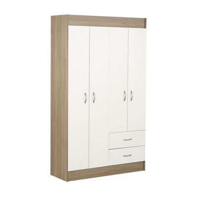 Imagen 1 del producto Closet Stanford 4 Puertas 2 Cajones Bicolor