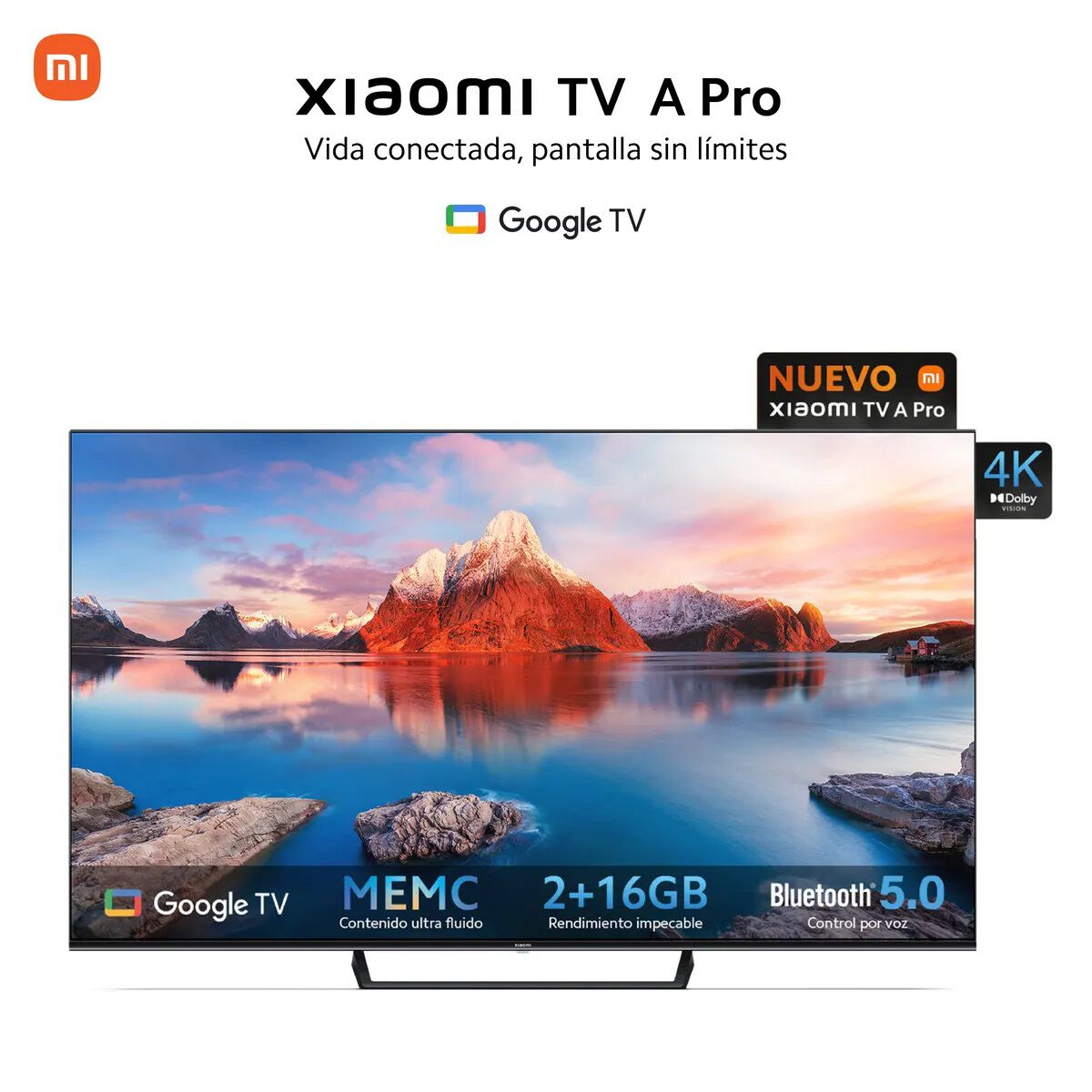 LED 65" Xiaomi A PRO Smart TV 4K