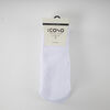 Pack 7 Calcetines Corto Blanco Icono