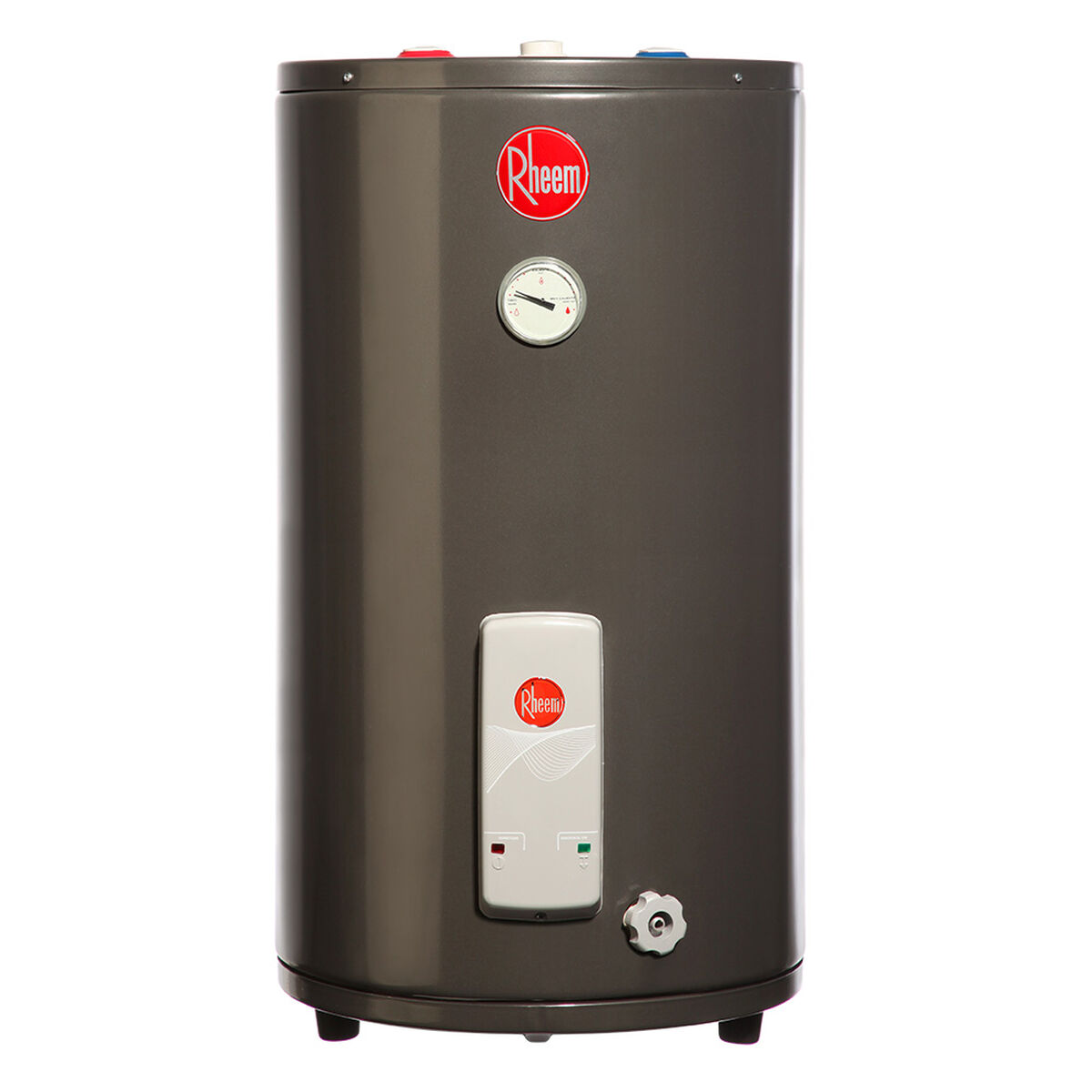 Termo Eléctrico Rheem Piso Doble Vitrificado 85 lts.