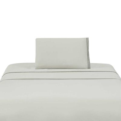 Juego de Sábanas Illusions 1,5 Plazas Bordada Beige