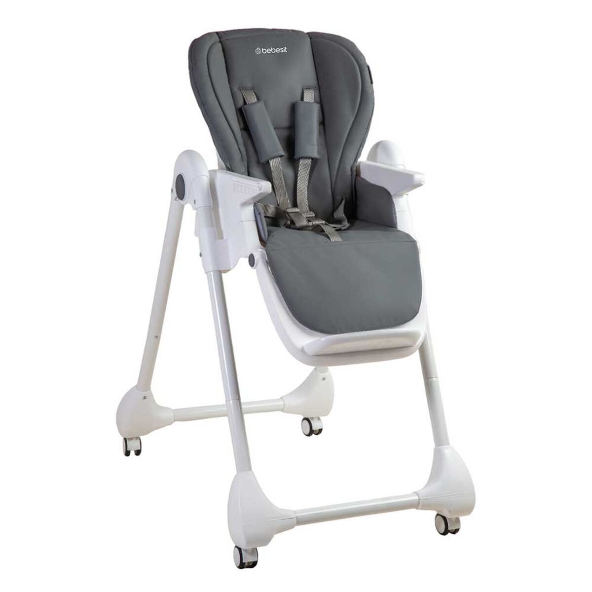 Silla de Comer Easy Feed Gris Bebesit