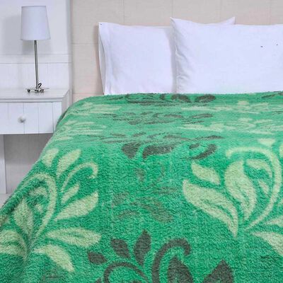 Imagen 1 del producto Frazada Sherpa Estampado Mashini 2 Plazas Ficus