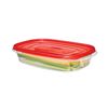 Set de 3 Contenedores Herméticos Rubbermaid Takealongs Rectangular 950 ml