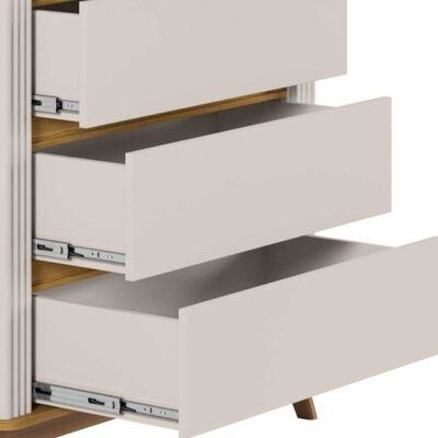 Imagen 2 del producto Comoda Amuv 4 Cajones Blanco